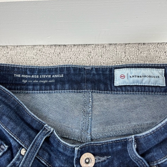 AG Anthropologie The High Rise Stevie Ankle jeans - Picture 2 of 10